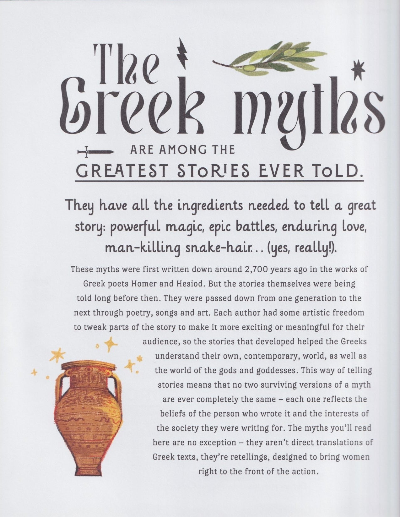 She Speaks: The Women of Greek Myths in Their Own Words