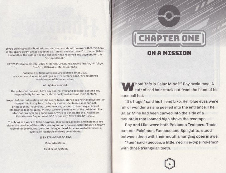 Pokemon Horizons Bk 2 - Chasing a Legend