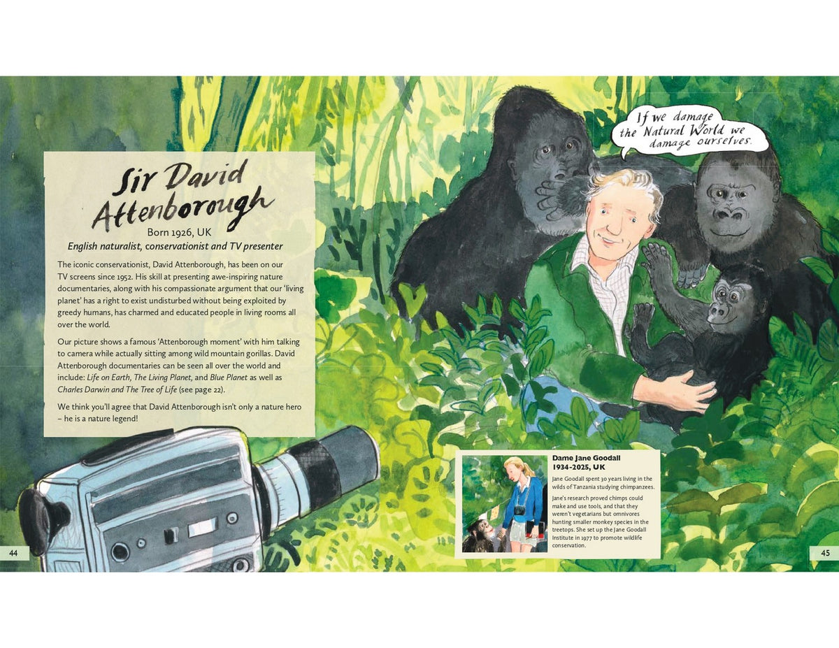 Nature's Heroes Great Conservation Campaigners