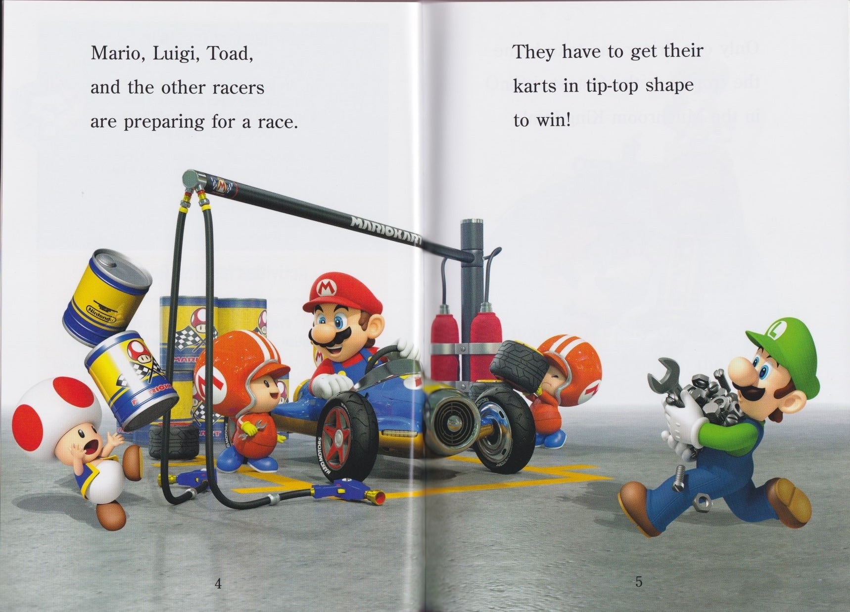Official Mario Kart: Young Reader – Off to the Races!