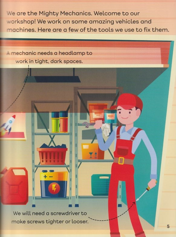 The Mighty Mechanics: The Mighty Mechanics’ Book of Space