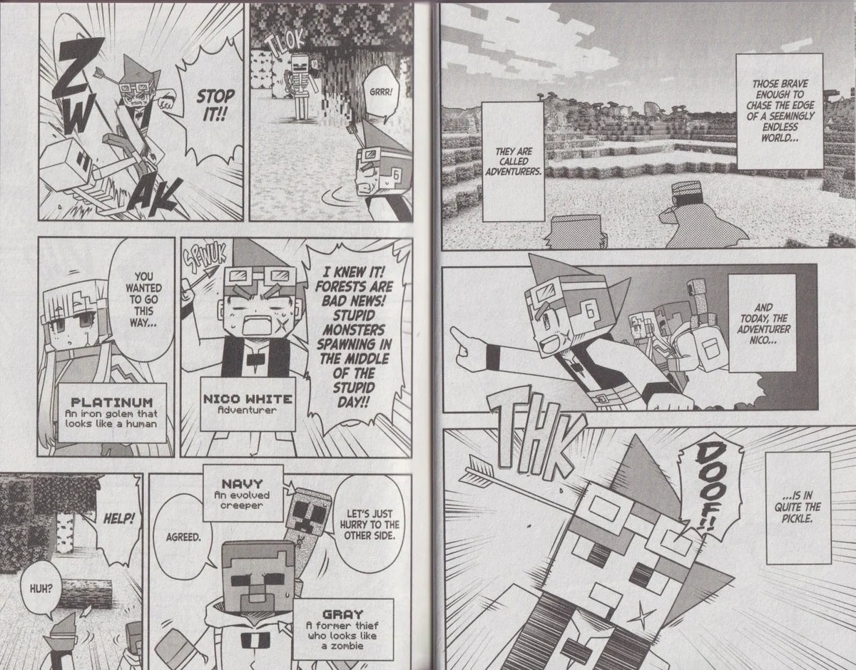 Minecraft: The Manga 6 Pack