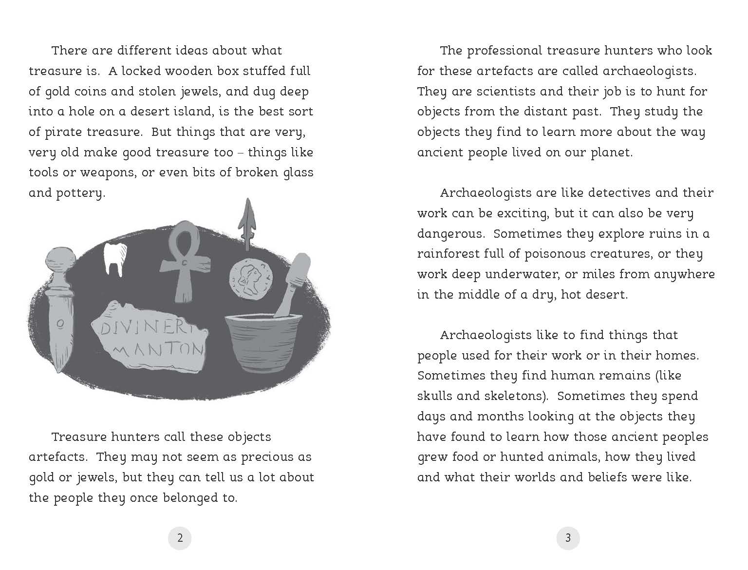 Tutankhamun's Treasure (Dyslexia-friendly)