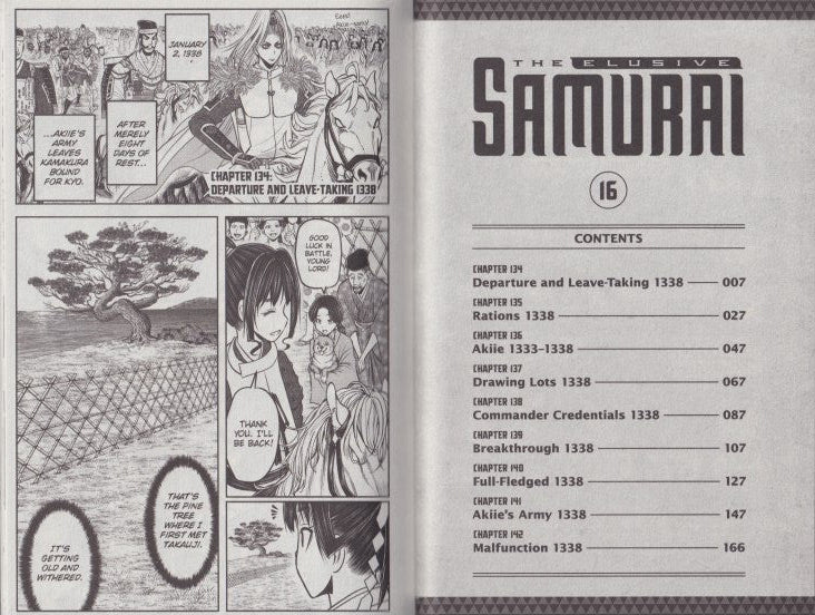 Elusive Samurai, Vol. 16