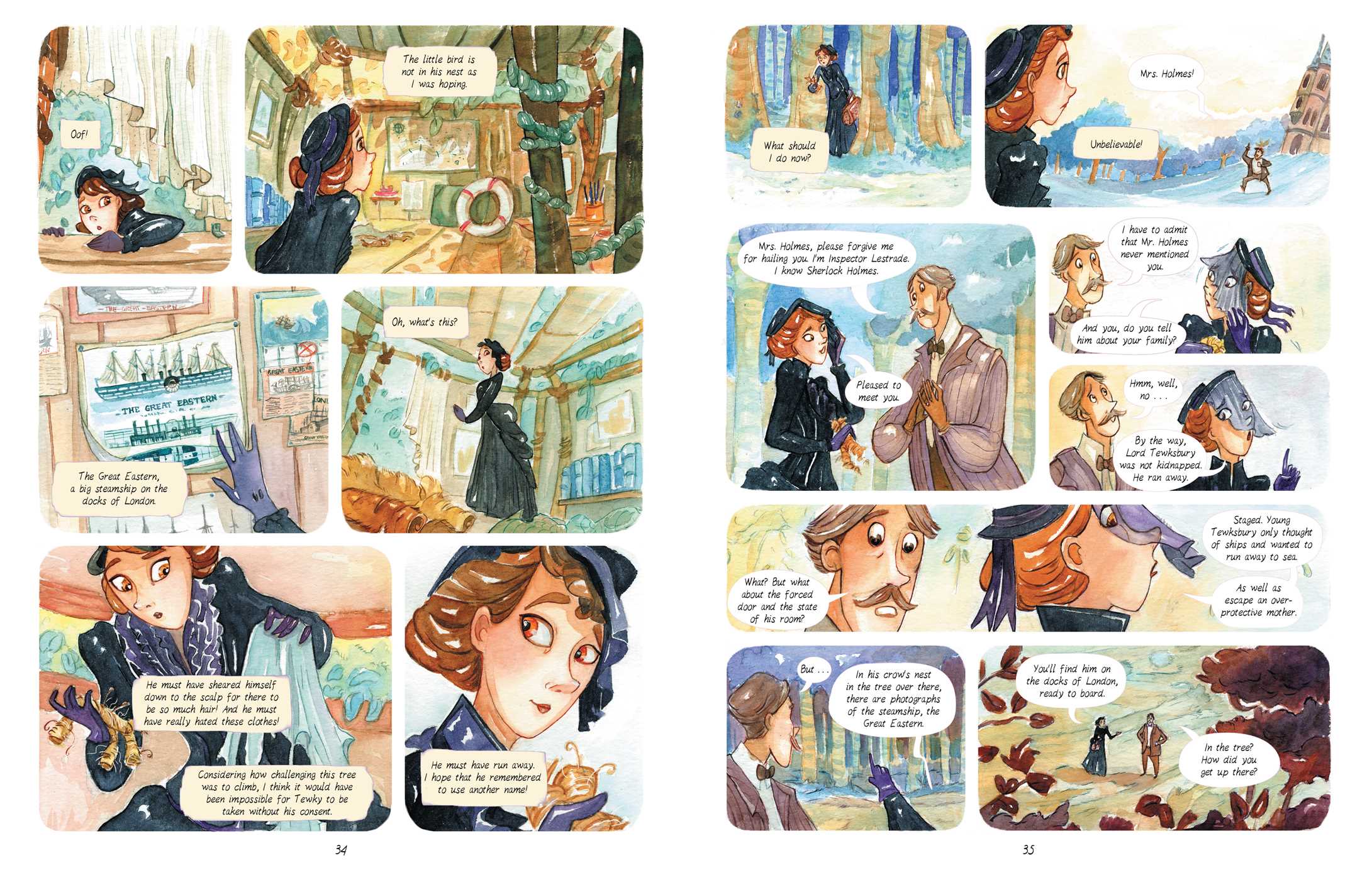 Enola Holmes: The Graphic Novels Book 1