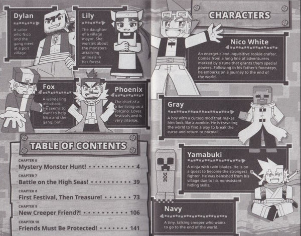 Minecraft: The Manga 6 Pack