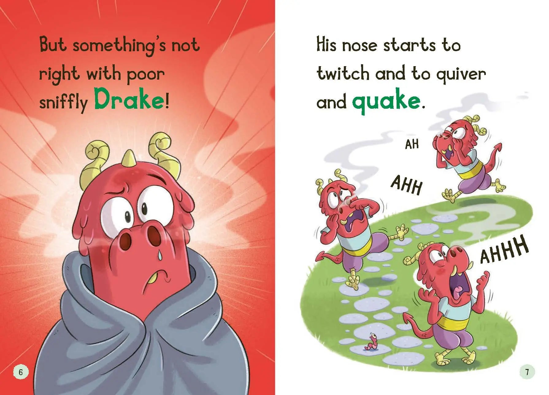 School of Monsters: Drake's Silly Sneezes