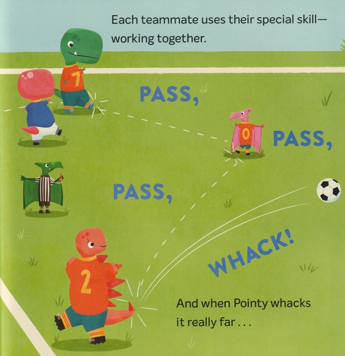 Tiny T. Rex Tries Soccer