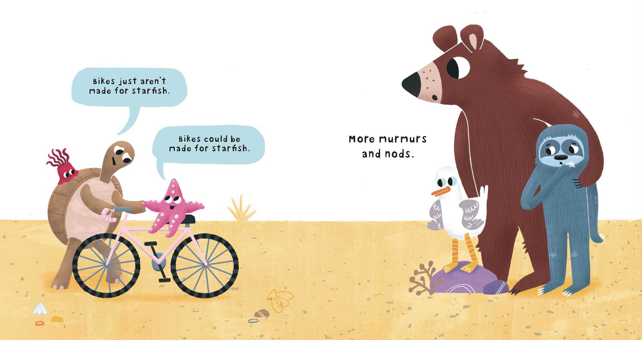 Starfish Can't Ride Bikes!