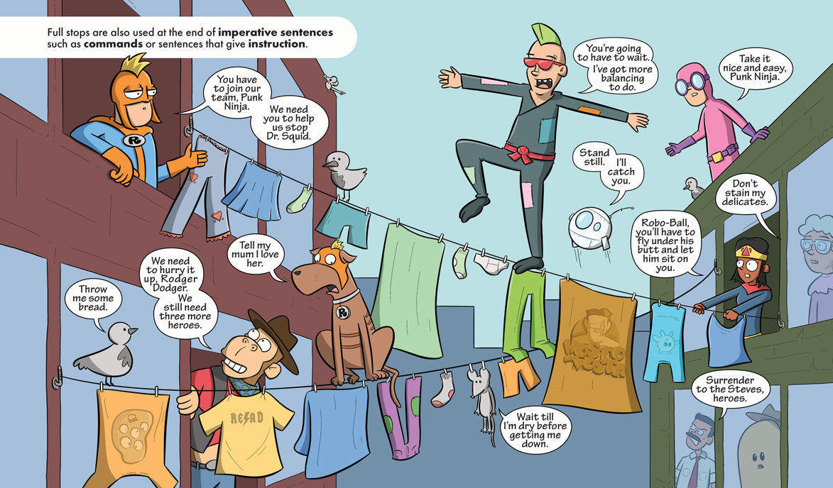 Punctuation Expedition: STOP. Commands the Full Stop