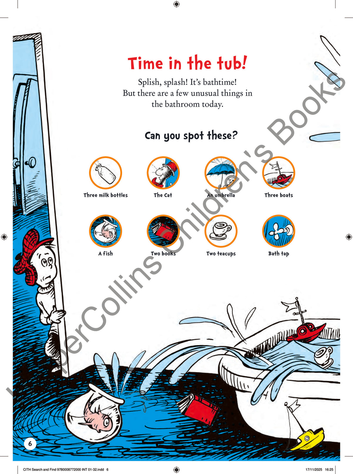 The Cat in the Hat: A Search and Find Book