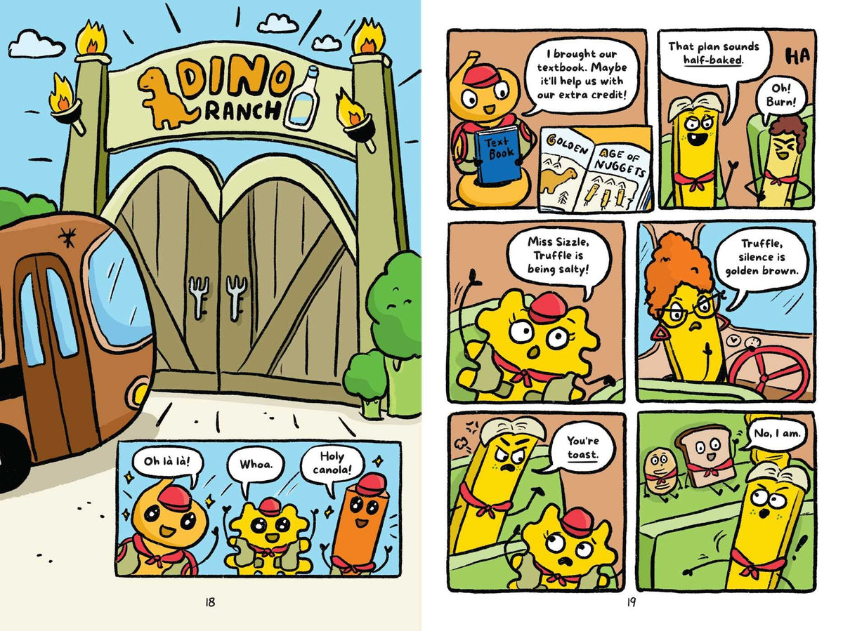 Meet the Dino Nuggies: A Fry Guys (A Graphic Novel)