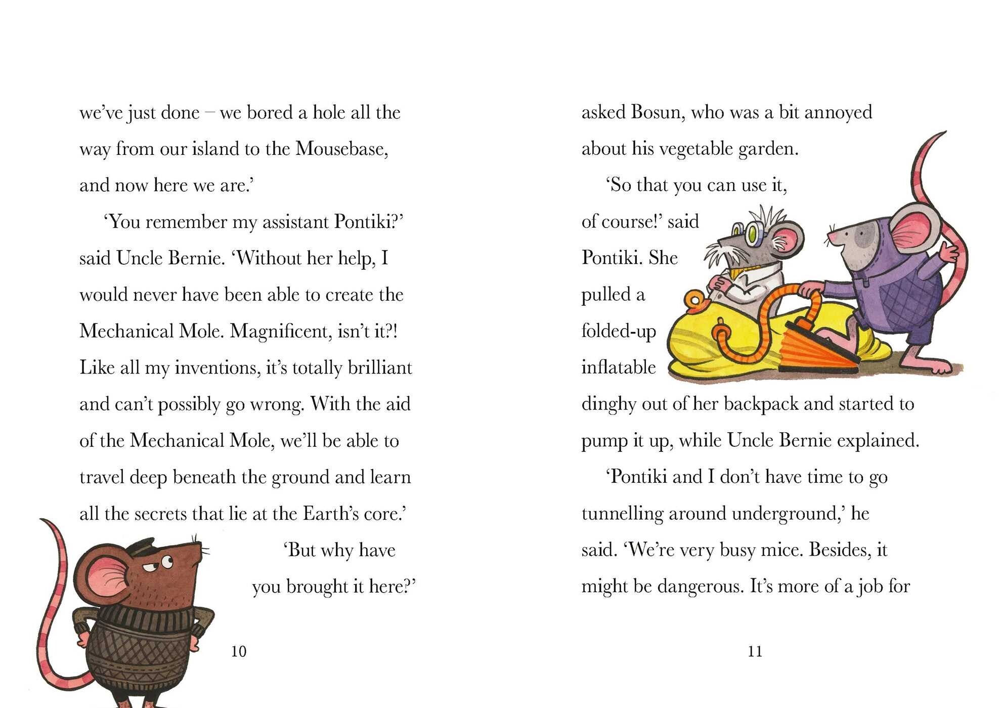 Adventuremice 7: Mousehole to the Centre of the Earth