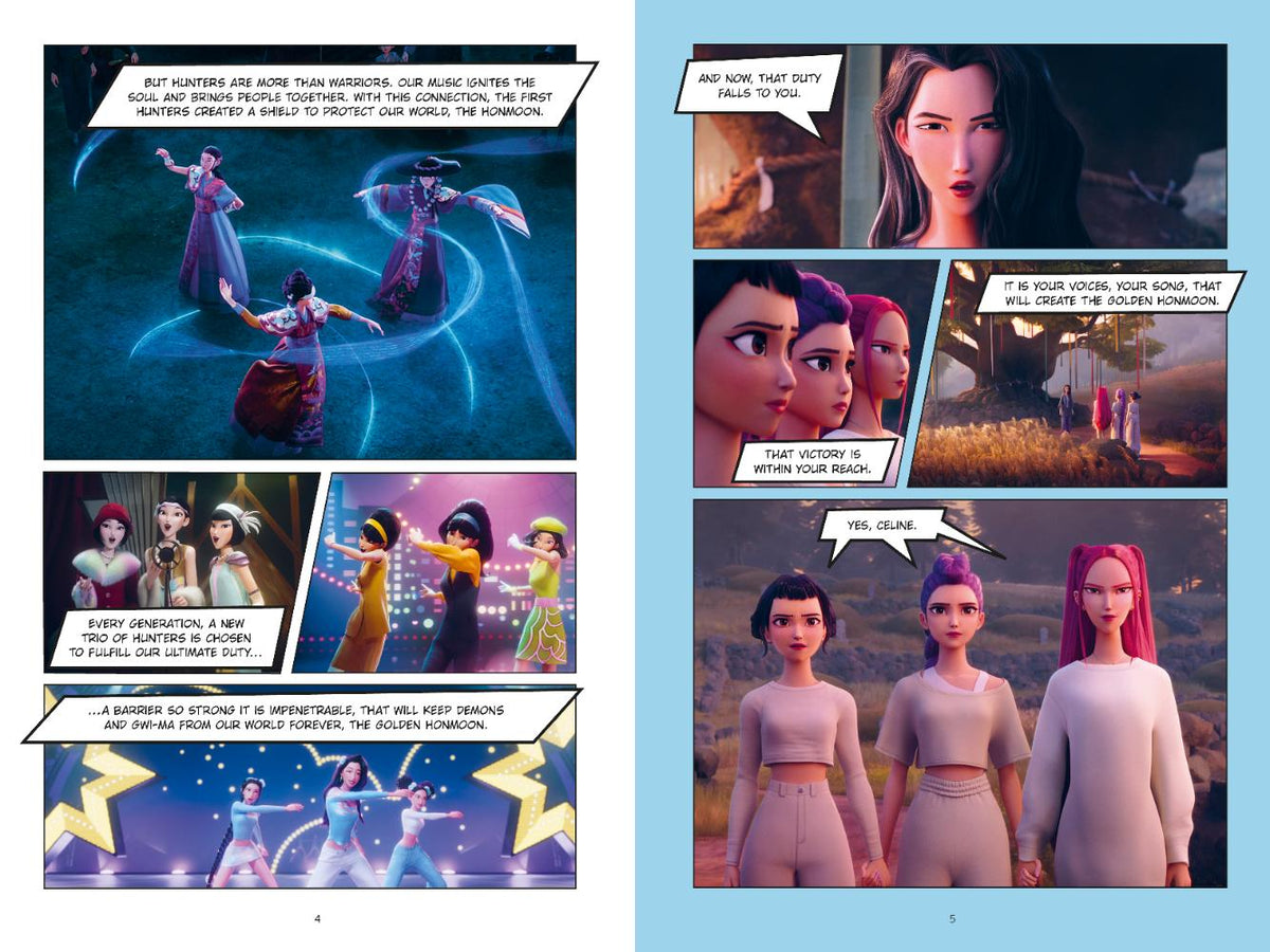 KPop Demon Hunters: The Official Movie Graphic Novel