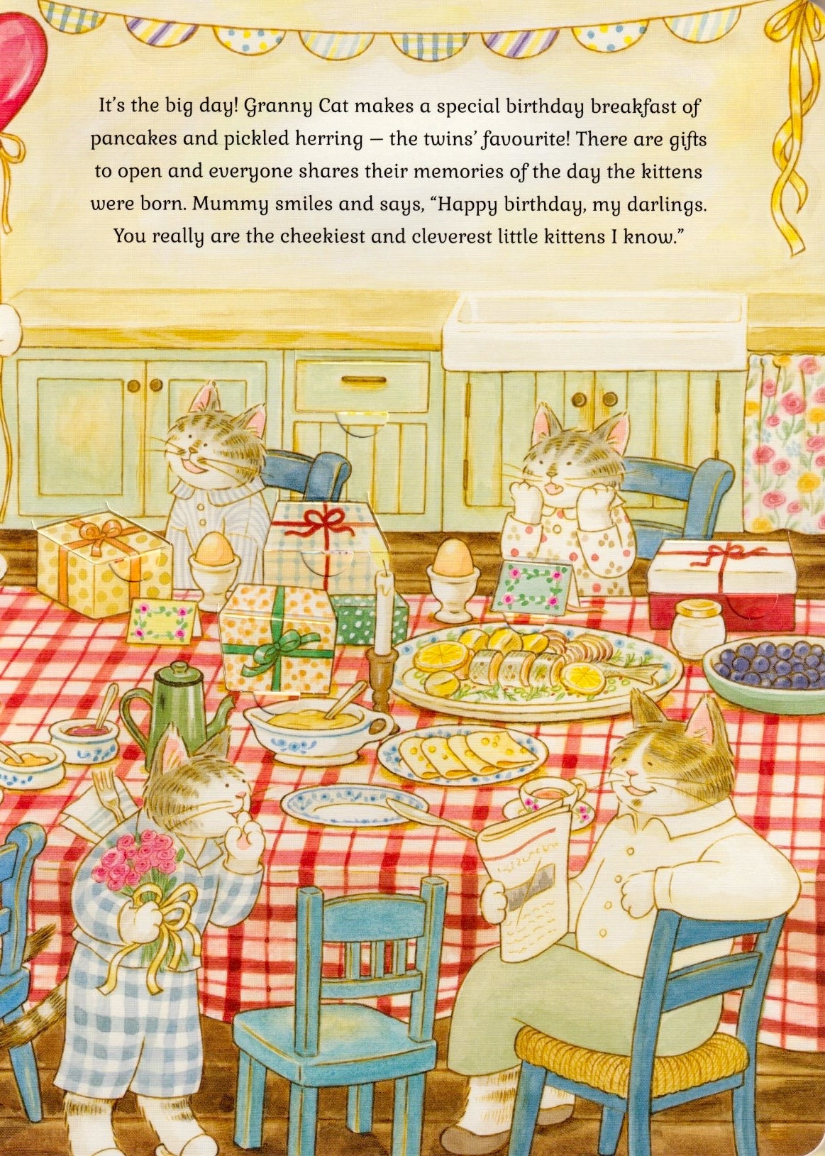 Cat Family Birthday (A lift the flap book)