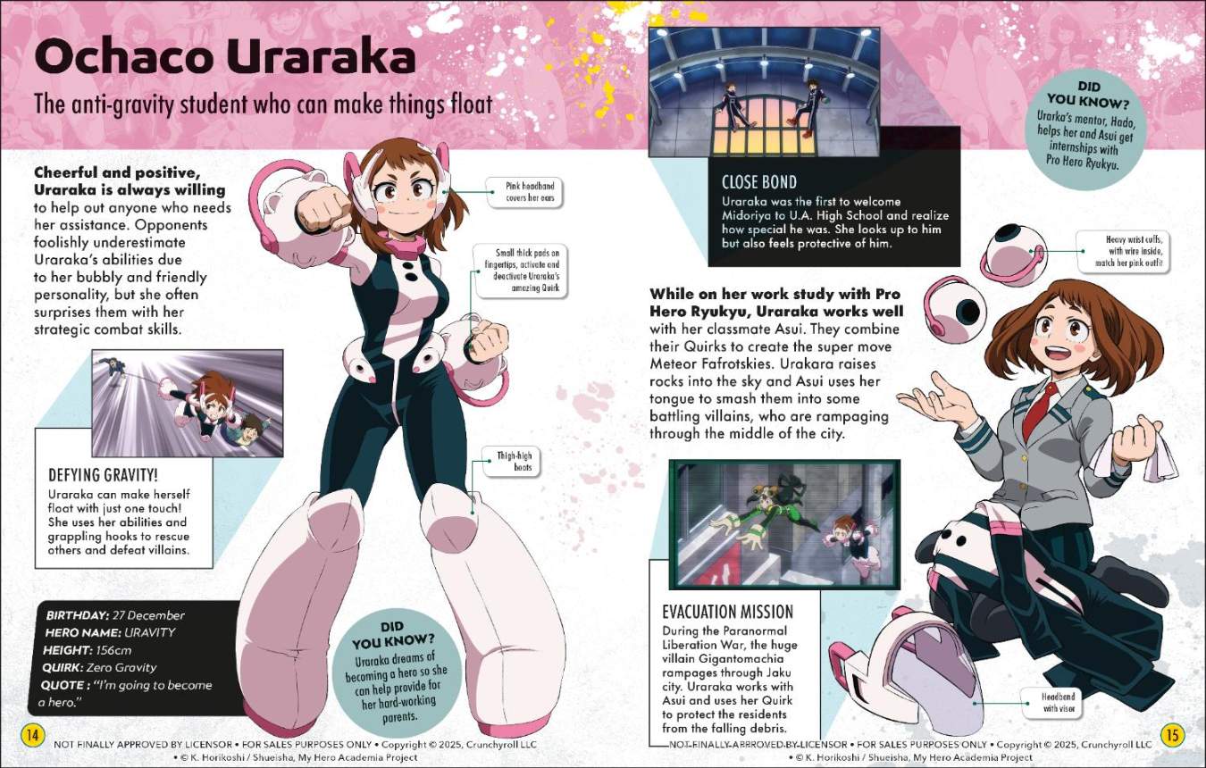 My Hero Academia Character Encyclopedia