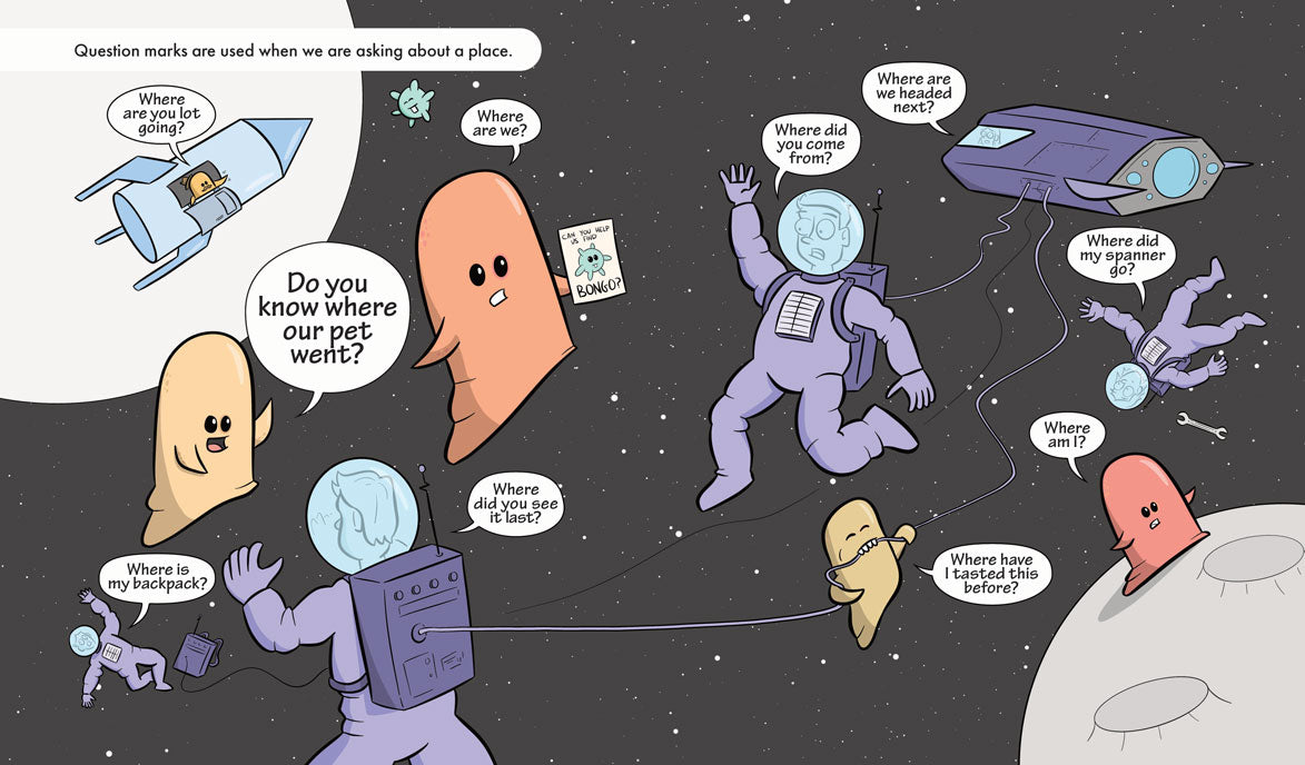 Punctuation Expedition: HUH? Asks the Question Mark
