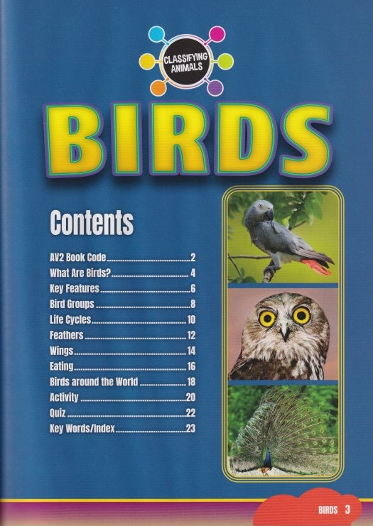 Classifying Animals: Birds