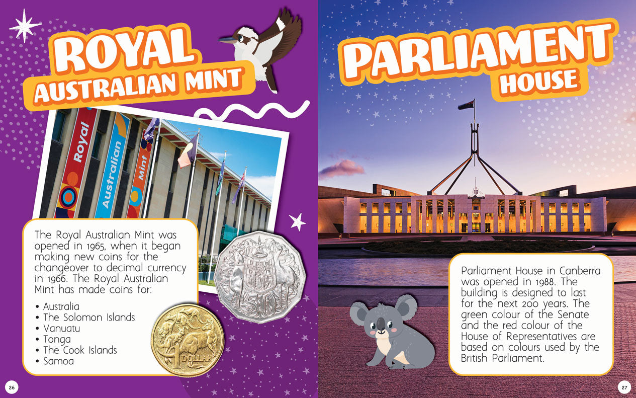 Kids Guide to Australia's States and Territories: Discovering the Australian Capital Territory