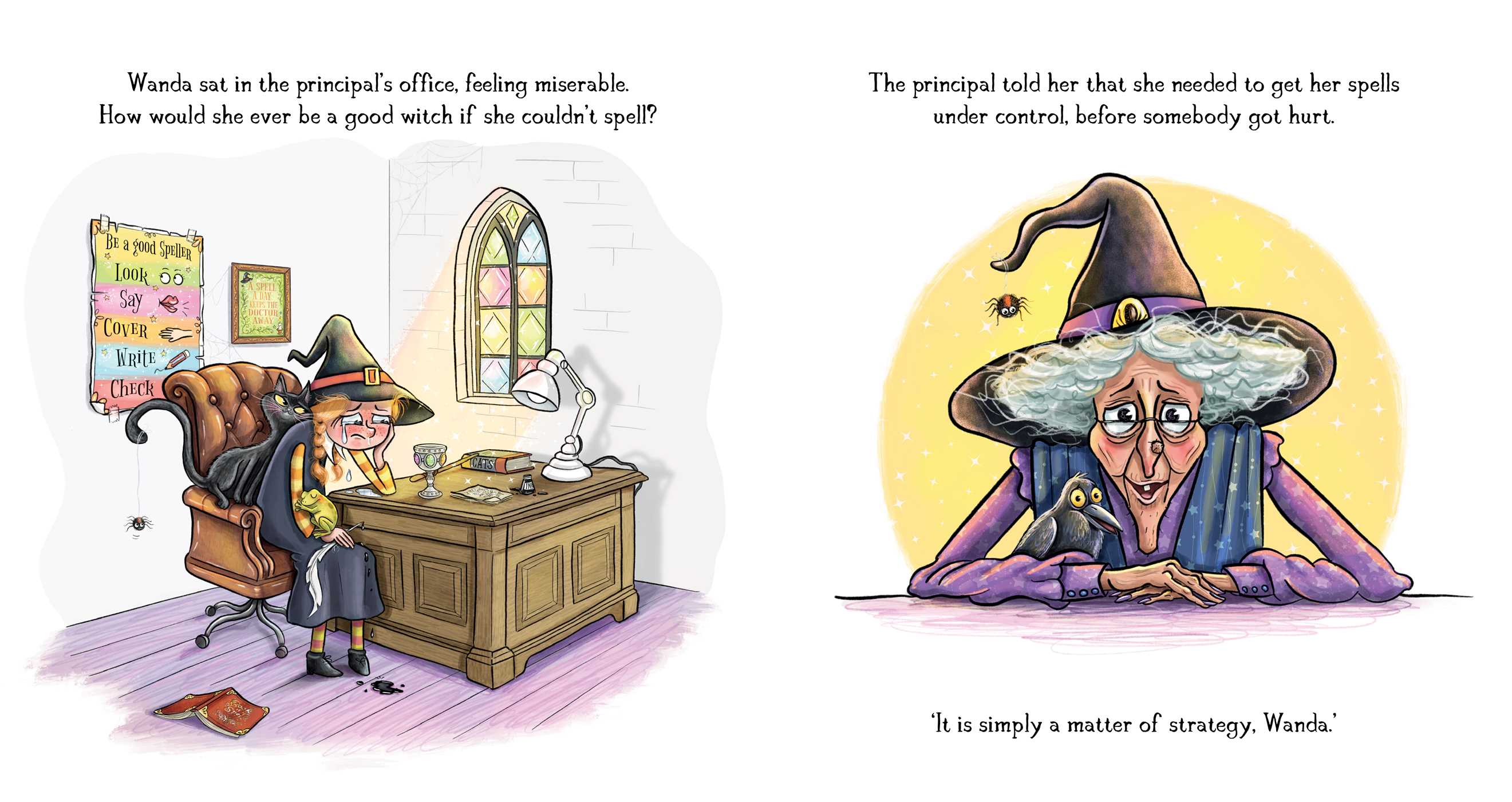 The Witch Who Couldn't Spell