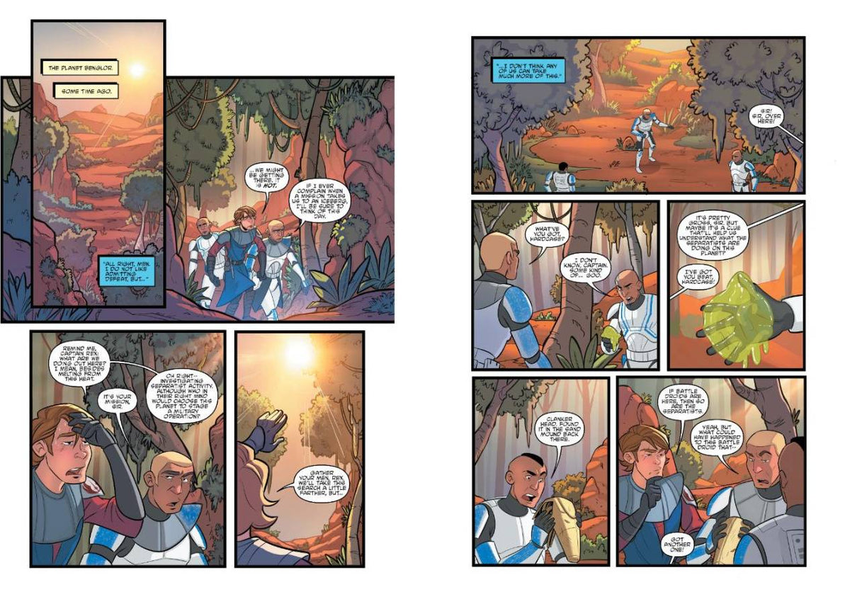 Star Wars Adventures: The Clone Wars Battle Tales Graphic Novel