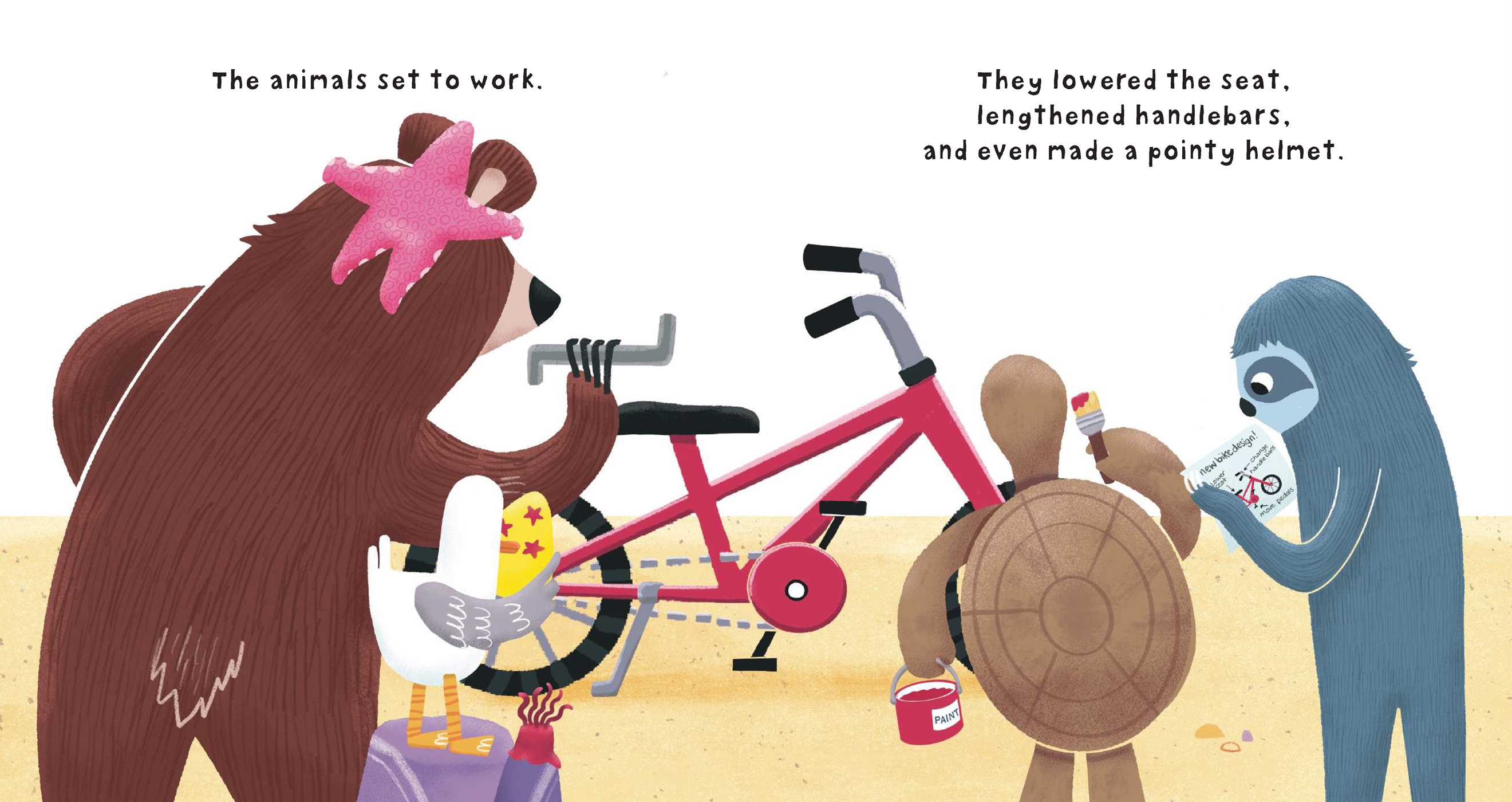 Starfish Can't Ride Bikes!