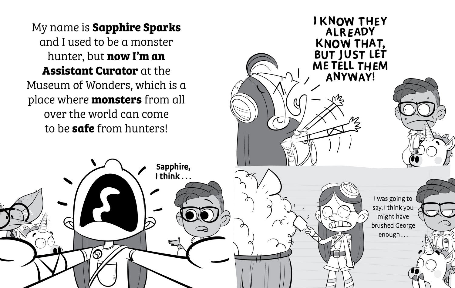 Sapphire and The Monster Hunters #3: How To Impress a Sea Monster?