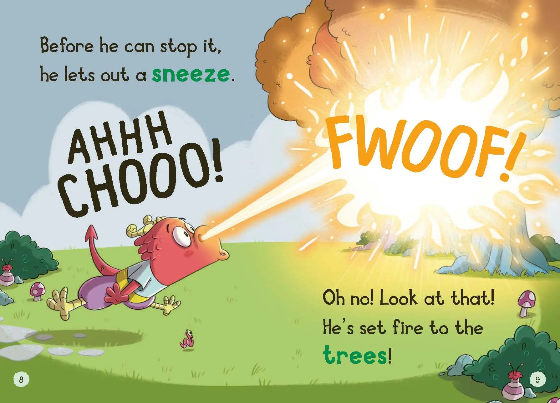 School of Monsters: Drake's Silly Sneezes