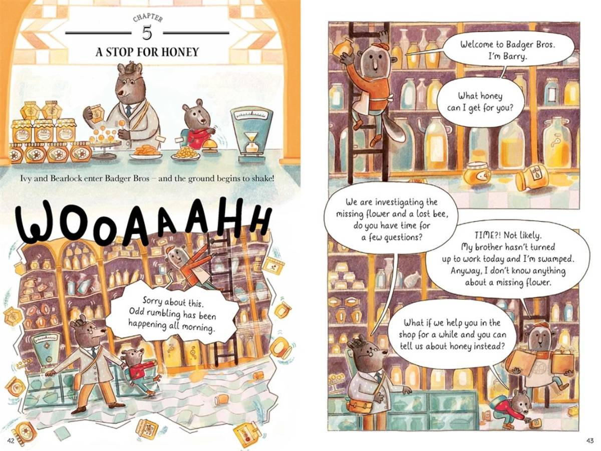 Ivy and Bearlock Holmes: The Case of the Missing Flower