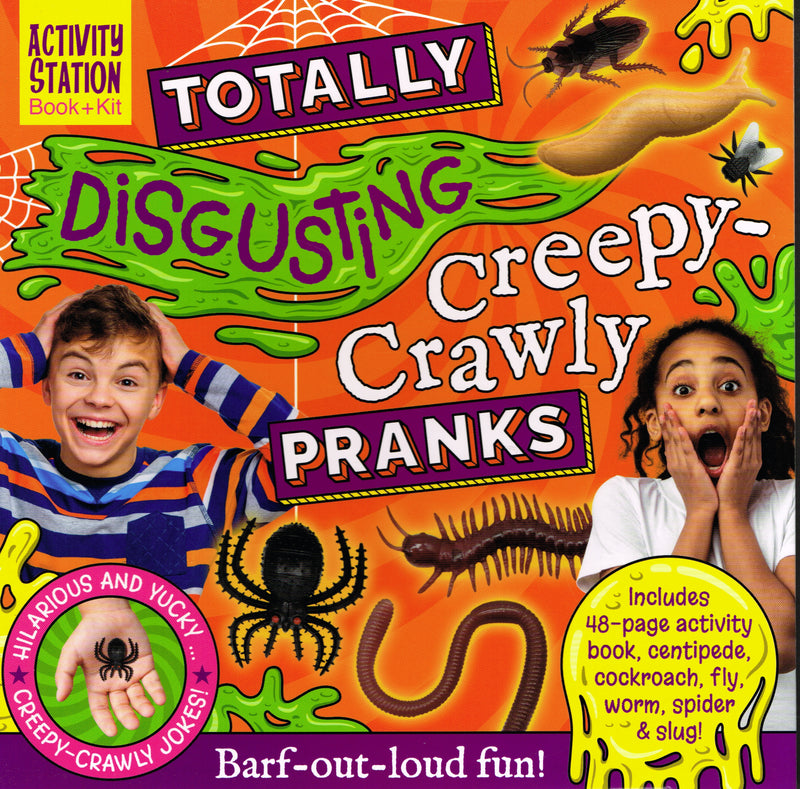 Totally disgusting Creepy Crawly Pranks Activity Station