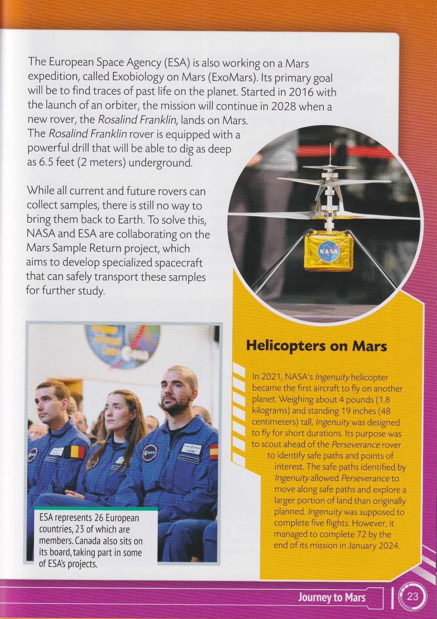 Space Science Unlocking the Universe: Journey to Mars