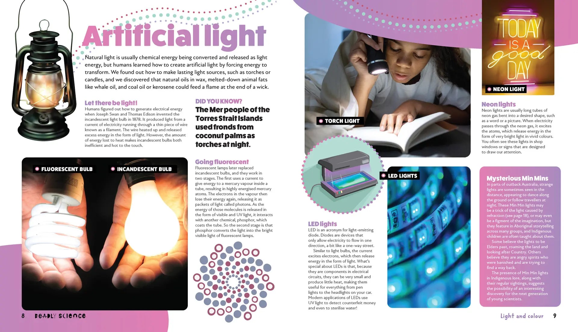 Deadly Science: Light and Colour