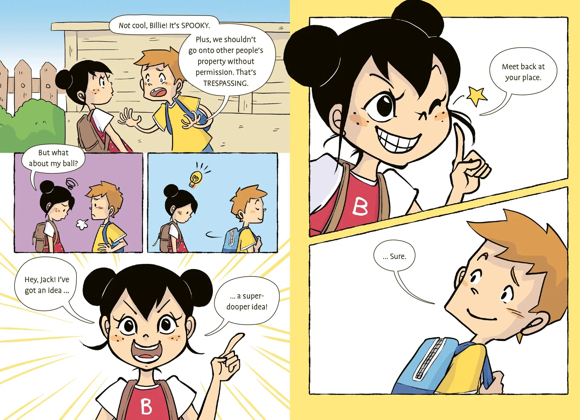 Billie B Brown's Secret Mystery Club #1: Spooky House