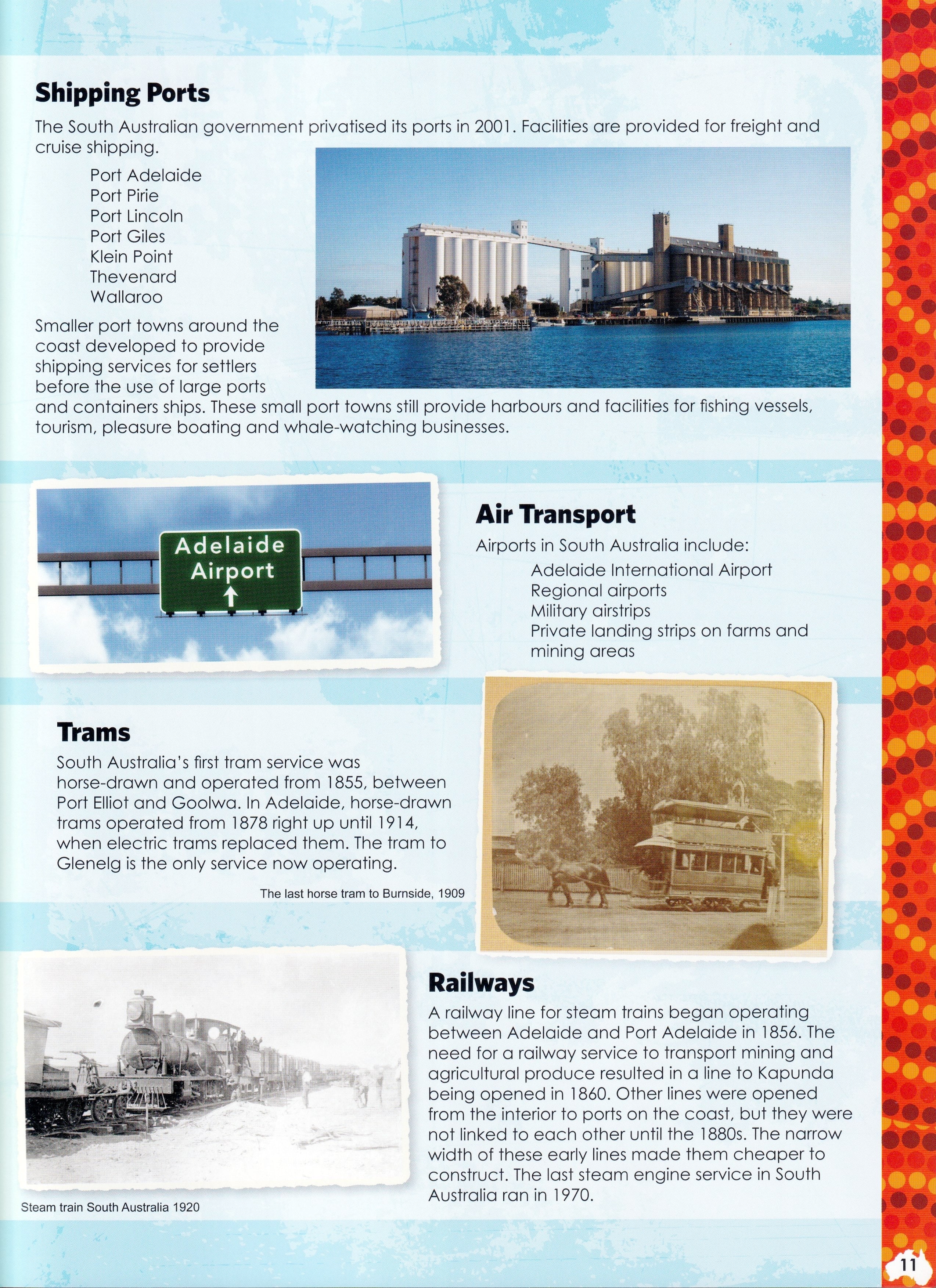 Australian States and Territories: South Australia (SA)