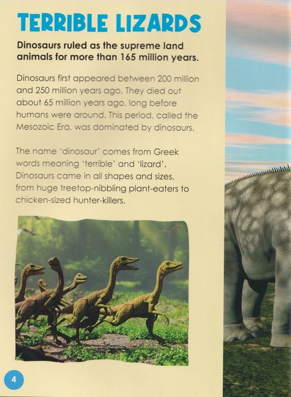 Buzz Books: Fierce Dinosaurs
