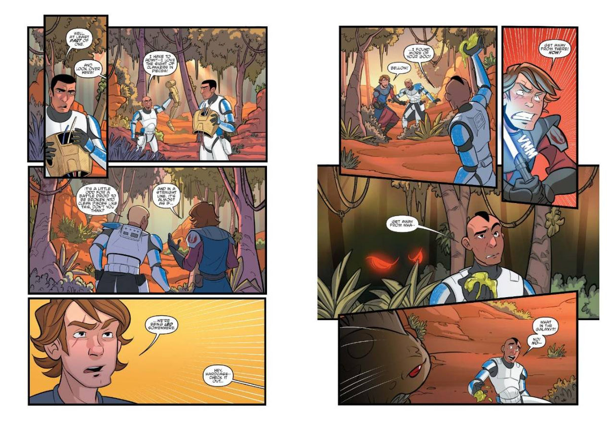 Star Wars Adventures: The Clone Wars Battle Tales Graphic Novel
