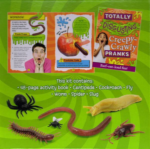 Totally disgusting Creepy Crawly Pranks Activity Station