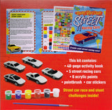 Paint Your Own Street Racing Cars Activity Station