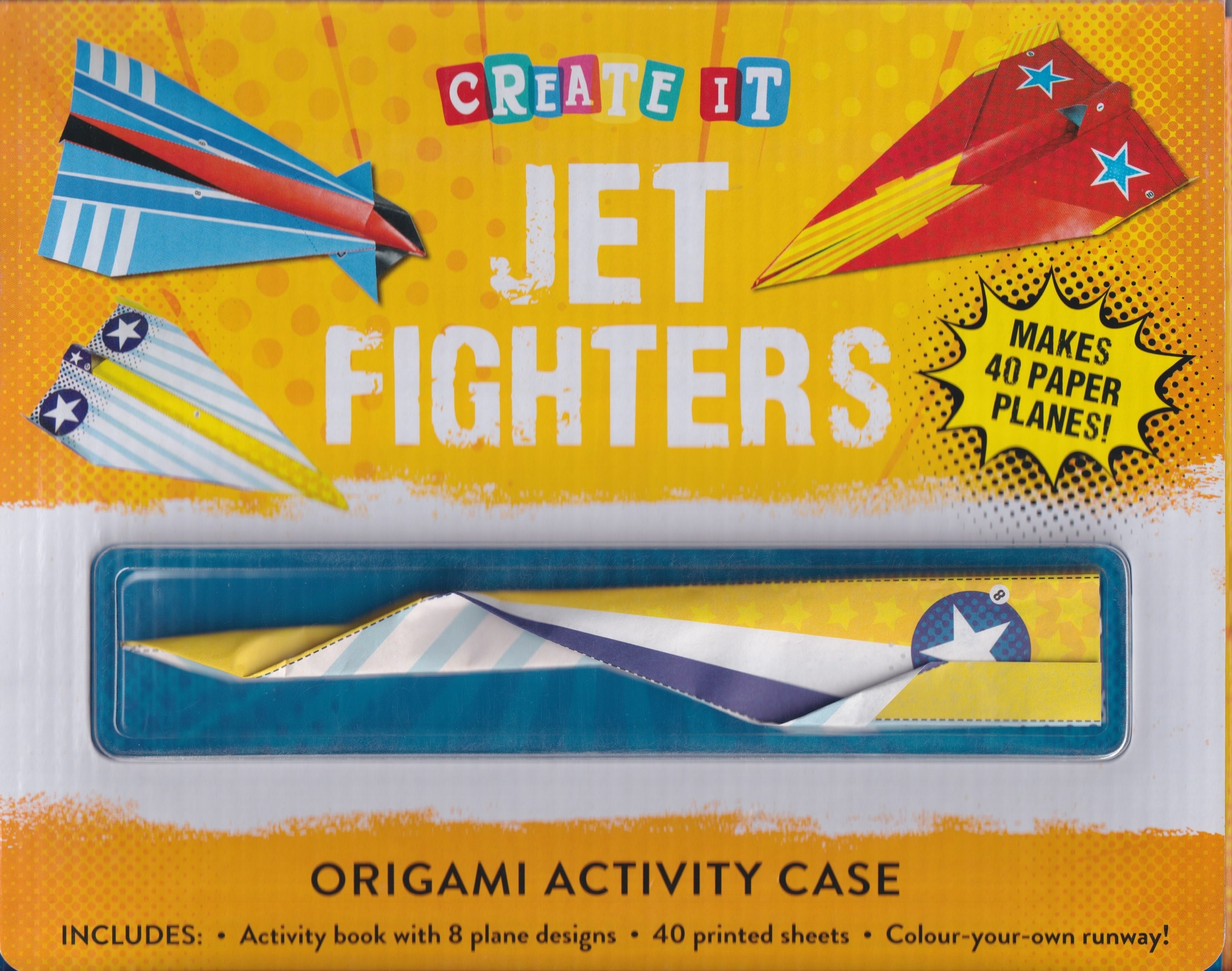 Create It - Origami Activity Case - Jet Fighters