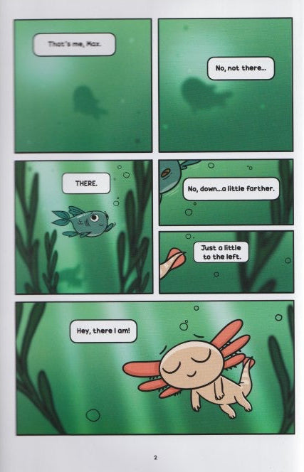 Max a Little Axolotl