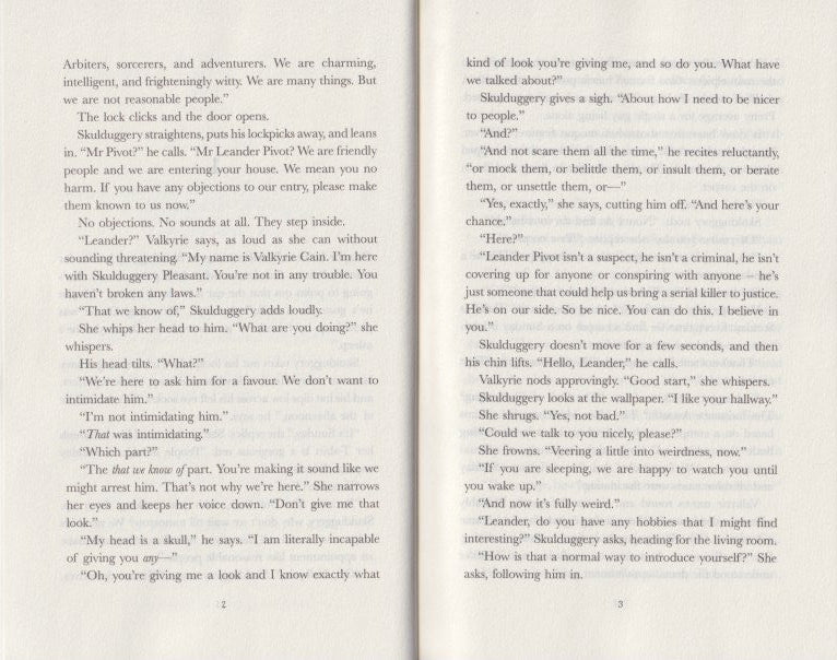 A Skulduggery Pleasant: A Small Matter of Impending Catastrophe