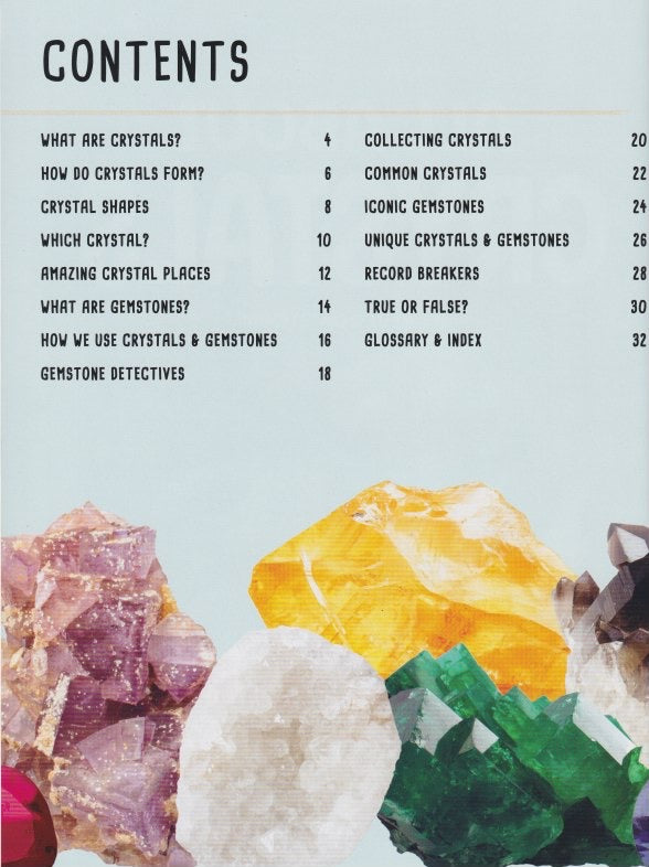 Earth's Detectives: All About Crystals