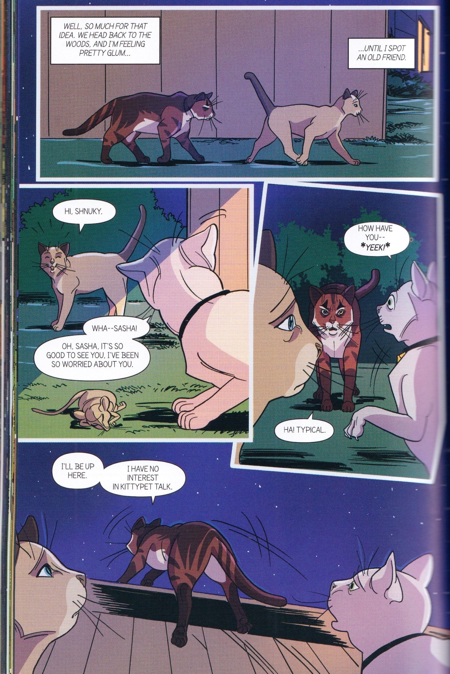 Warriors Tigerstar and Sasha Graphic Novel