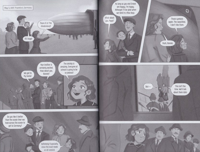 Girls Survive Graphic Novels: Bonnie and the Fiery Crash
