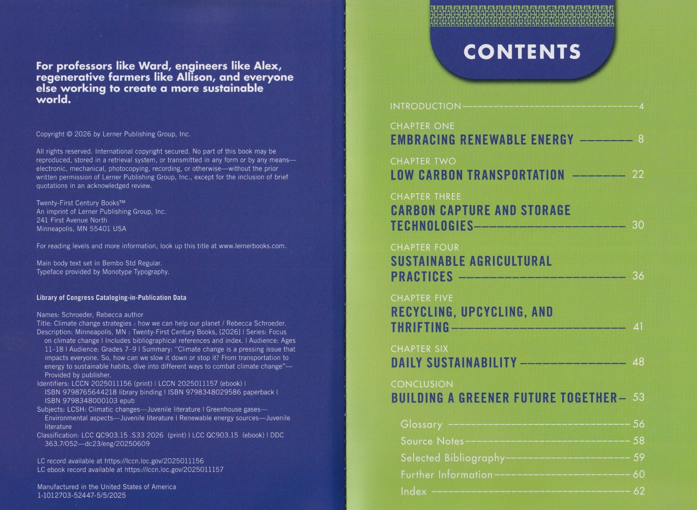 Focus on Climate Change: Climate Change Strategies