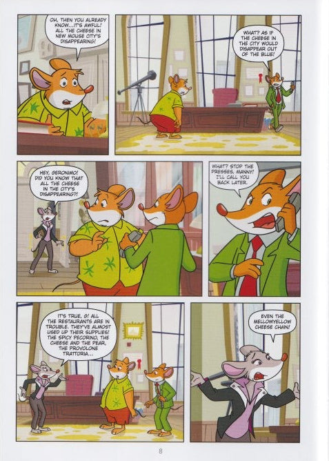 Geronimo Stilton Reporter Vol. 19: Cheese Connection