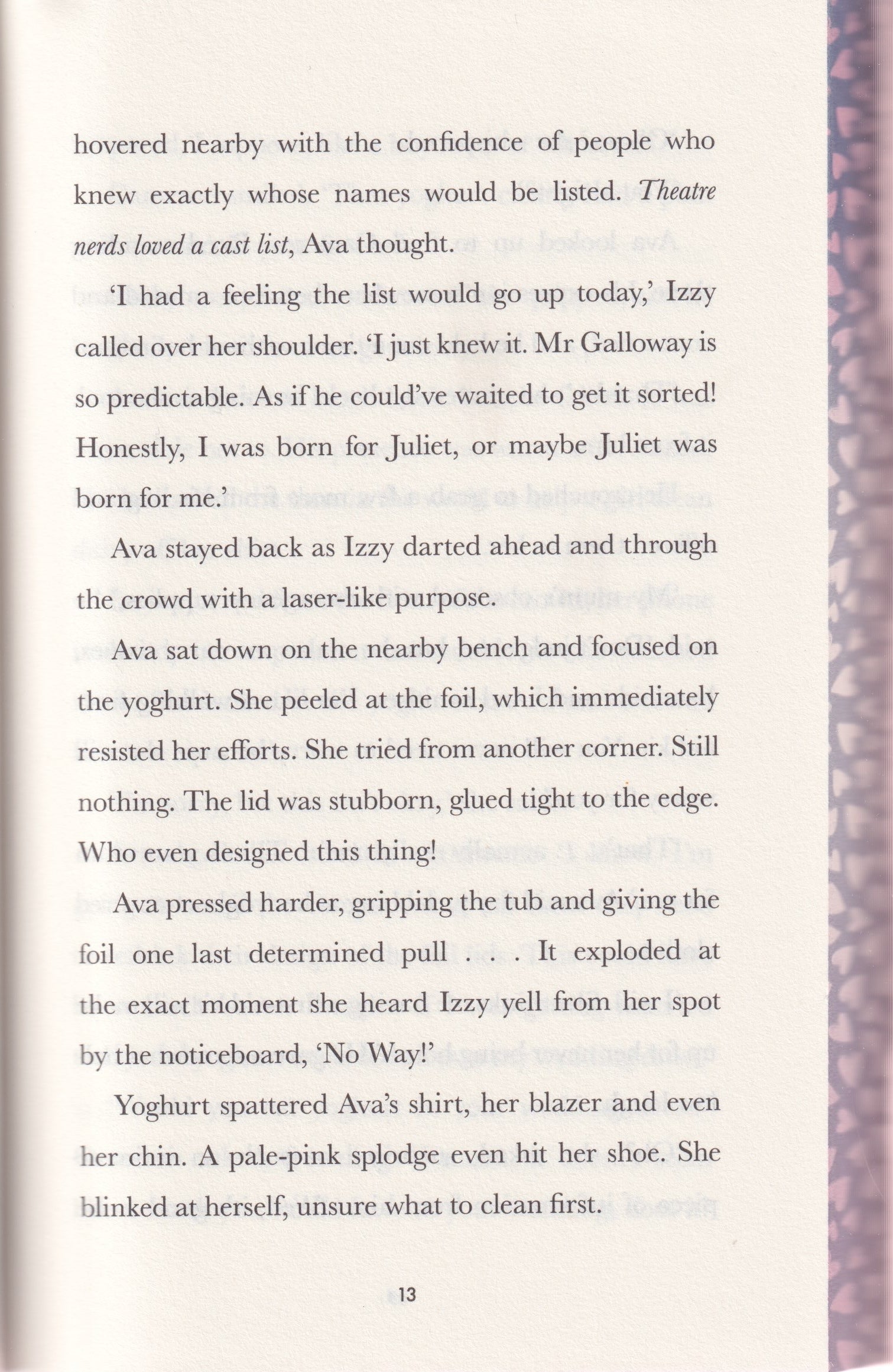 Stage Left, Heart Right