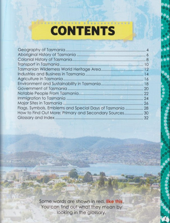 Australian States and Territories: Tasmania (Softcover)