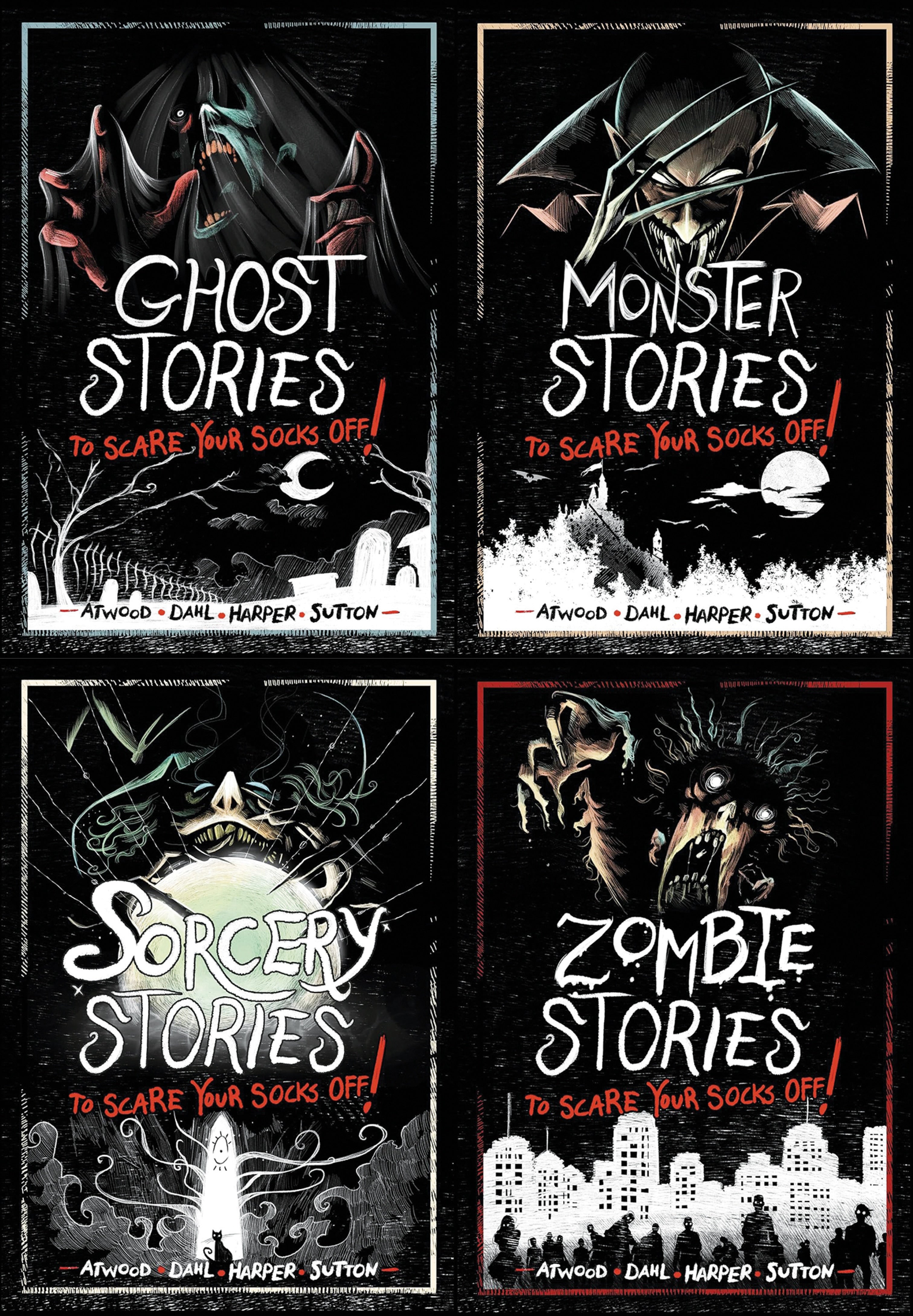 Stories to Scare Your Socks Off 4 Pack