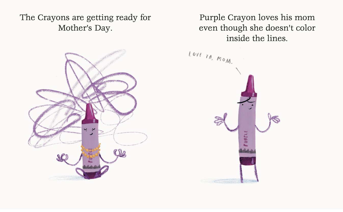 Happy Mother's Day from the Crayons